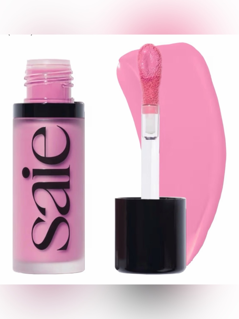 Saie Dew Liquid Blush in baby